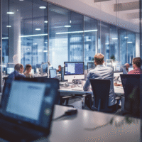Itinai.com it company office background blured photography by 2f4c6499 6d9f 413b 8dd8 10c4ad53e96c 0