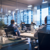 Itinai.com it company office background blured photography by 392d7806 596c 4c64 a1ae 56d85025c3f2 1